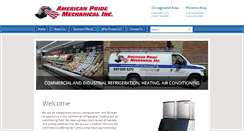 Desktop Screenshot of americanpridemechanical.com